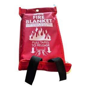 Fiberglass Fire Blanket for Emergency Survival NWOT